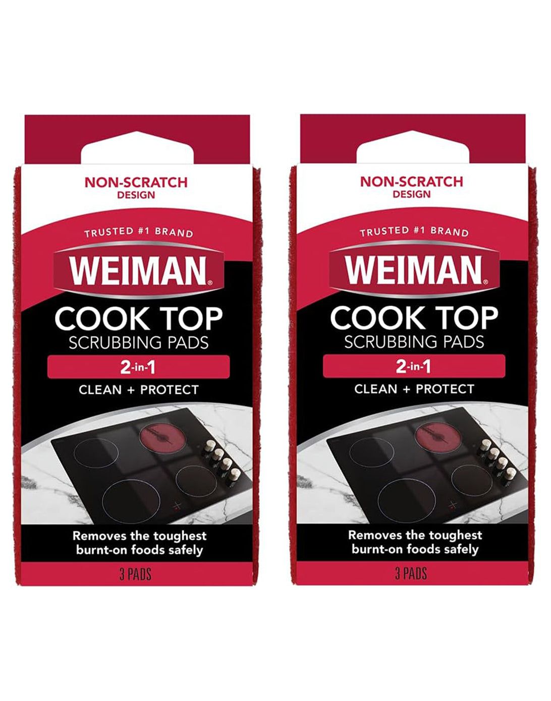 Weiman Esponja Vitrocerámica 2 x 3 unid - Puntolimpieza